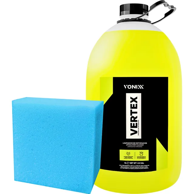 Vertex 5l Limpeza Estofados Automotivo Residencial Vonixx
