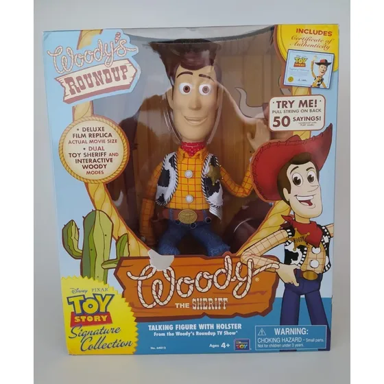 Boneco Woody Signature Collection Toy Story Americano