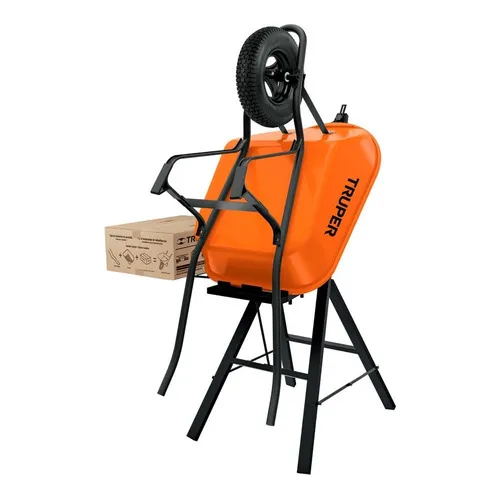 Rack Plegable Para Armado De Carretillas Con Parrilla Movil