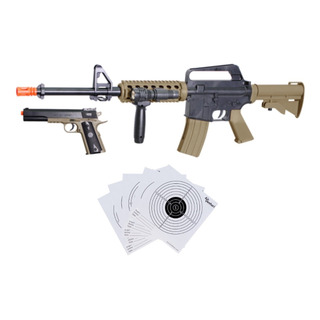 Airsoft Rifle Resorte Colt M4 Ris Y 1911 Bbs 6mm Xchws P Airsoft Rifle Resorte Colt M4 Ris Y 1911 Bbs 6mm Xchws P