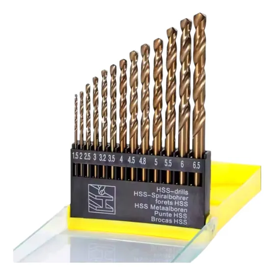 Kit 13 Brocas Para Taladro, Acero, Cemento, Madera, Mayólica