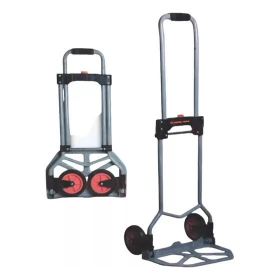 Carretilla Plegable Portatil 80 Kg De Capacidad