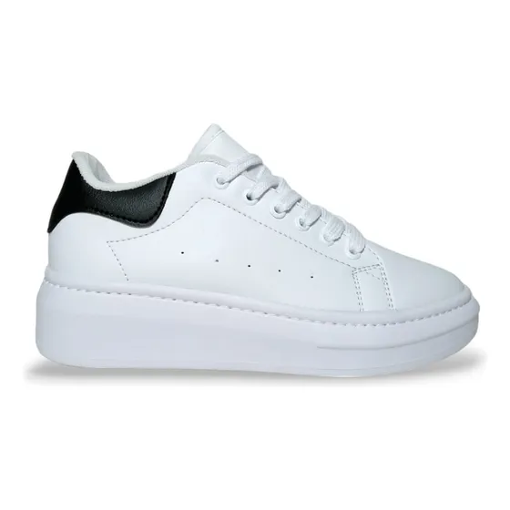Tenis Blanco Hombre Zapatos Clasicos Cómodos Calzado Casual