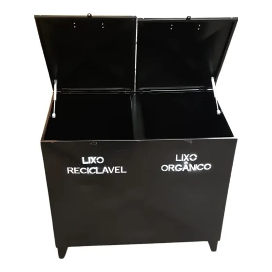 Lixeira Externa Container 100x50 375litros