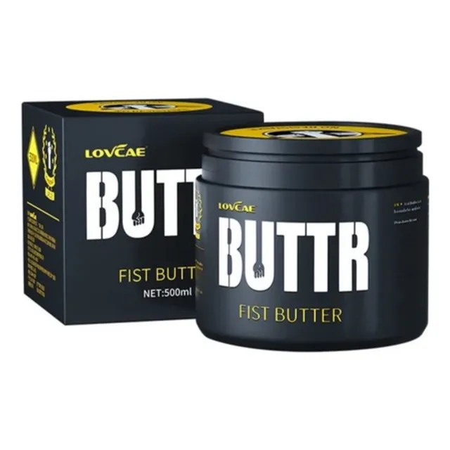Lubricante Anal Buttr Gay Para Fisting 500ml Sabor N/a