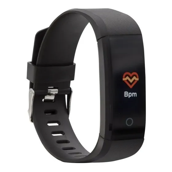 Reloj Smart Band Bluetooth Philco B023b Color de la caja Negro Color de la correa Negro
