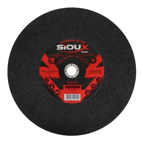 Disco De Corte 14 PuLG. X5 Un. Calidad Industrial Sioux