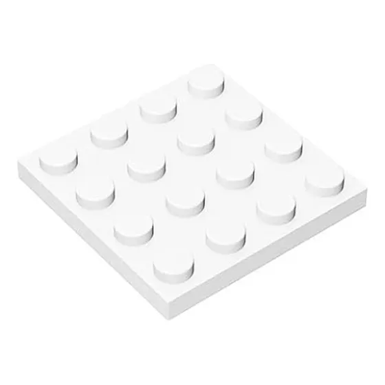 Placa De Construcción Clásica 4x4, 100 Piezas, Compatible Co