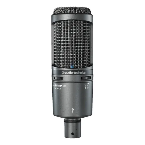Microfone Audio-technica At2020usb+ Condensador Cardioide Co