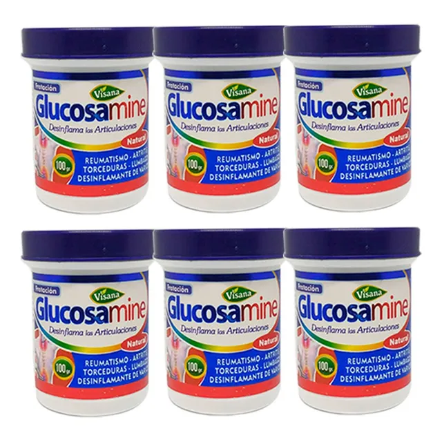 6 Unidades Glucosamine Pomada Eficaz Para Artritis, Golpes