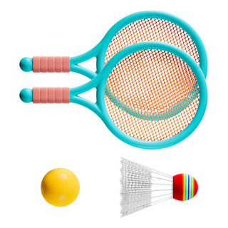 Kit De Tenis Infantil Para Jugar Al Aire Libre, Azul Kit De Tenis Infantil Para Jugar Al Aire Libre, Azul