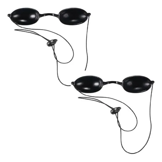 Nuevo 2pcs Lentes De Cama De Bronceado Flexibles Protección