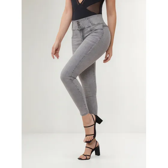 Jean Mujer Gris Mp 950