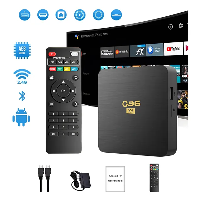 Tv Box Android  4k Ultra Hd Streaming Incluye Mag Tv