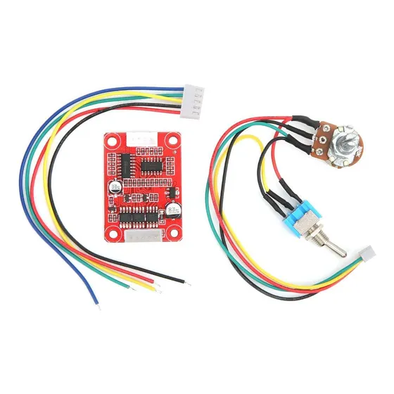 Ftvogue Dc7.5v-18v 30w Motor Controlador Escobilla Junta Cw