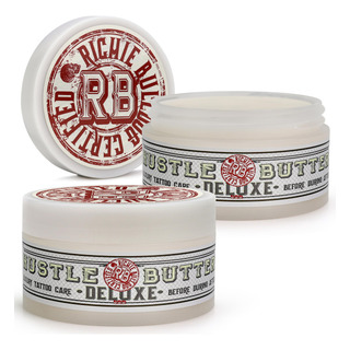 Tattoo Aftercare Balm Hustle Butter Deluxe Value, Pacote Com Tattoo Aftercare Balm Hustle Butter Deluxe Value, Pacote Com