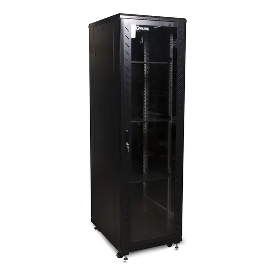 Gabinete Piso Cerrado Puerta Vidrio Onlink 42u As68422 Acme