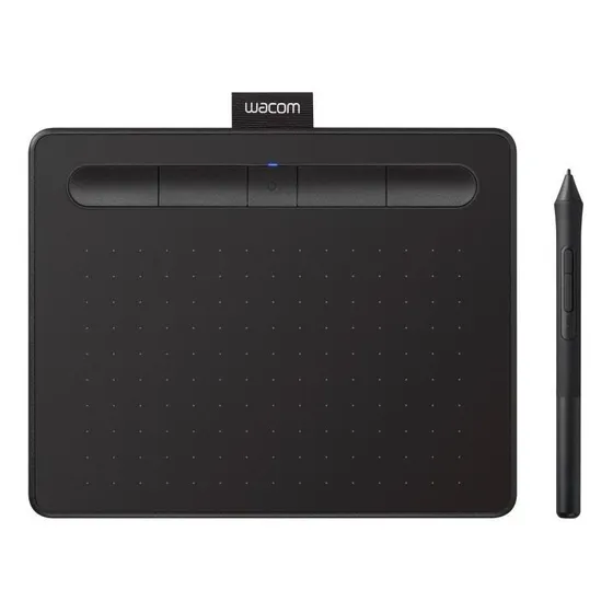 Mesa Digitalizadora Wacom Intuos Bluetooth Peq. Ctl4100wlk0 Cor Black