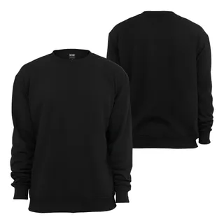 Moletom Blusa Frio Unissex Gola Redonda Careca Liso Moletom Blusa Frio Unissex Gola Redonda Careca Liso