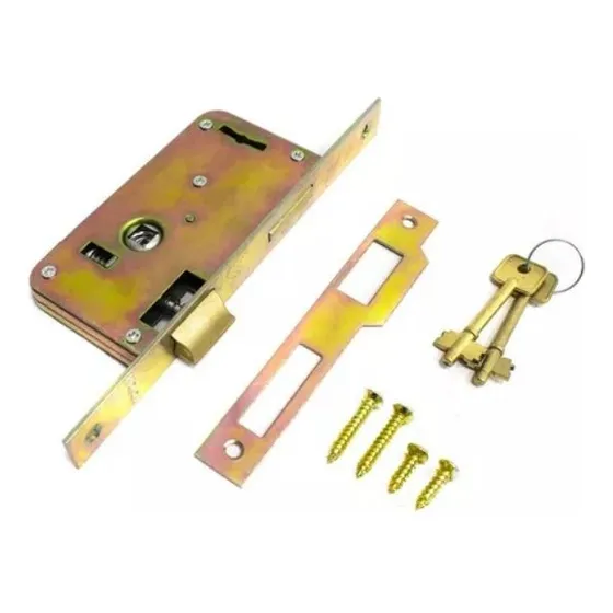 Cerradura De Paleta Clásico Estándar 11,5cm X 6cm 2 Llaves