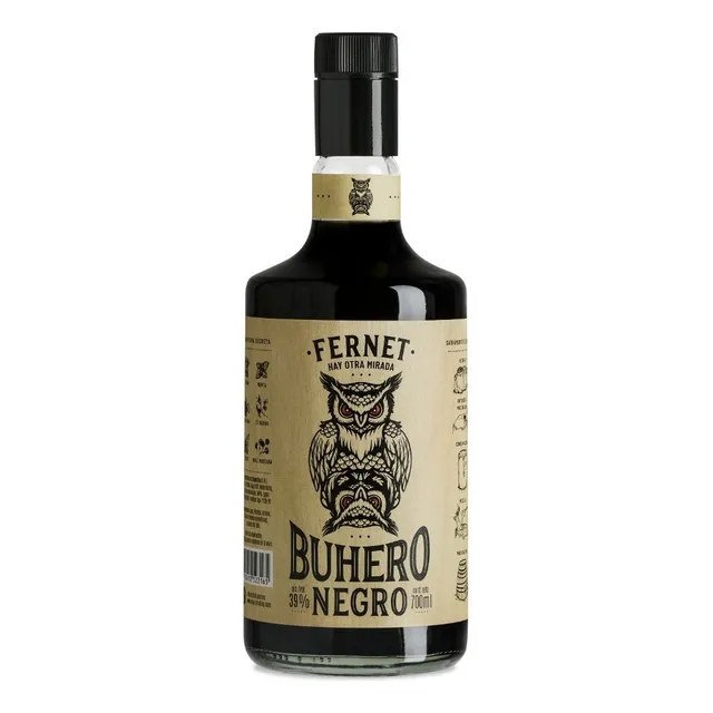 Fernet Buhero Negro 700 Ml X 2 Unidades