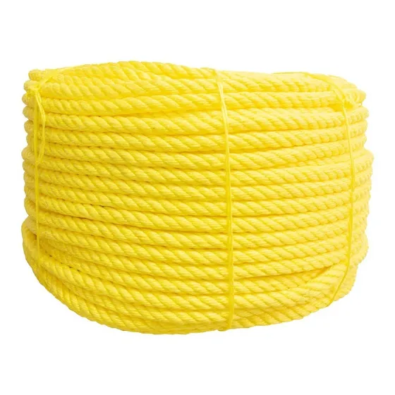 Cable Polipropileno 19mm 4 Cabos Bobina Amarillo 42kg