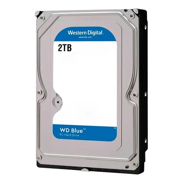 Disco Duro Interno 2tb Western Digital 5400rpm Sata New Pull Color Azul