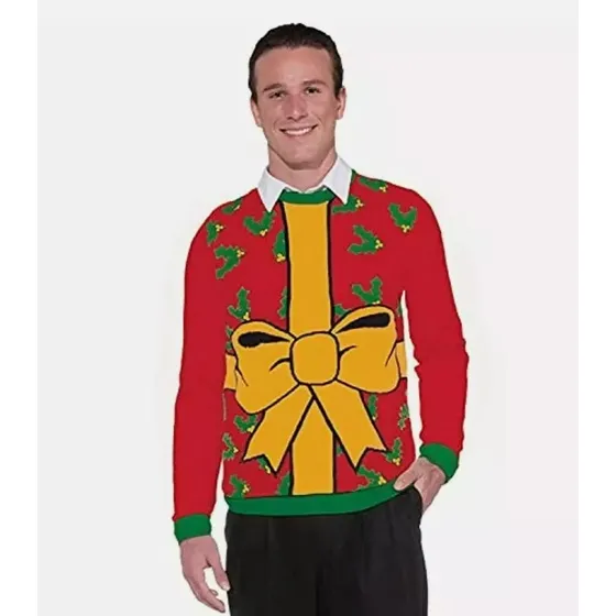 Sweater Ugly  De Regalo De Navidad Tejido Talla Xl
