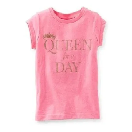 Franela Niñas Carters Queen For A Day T-6 