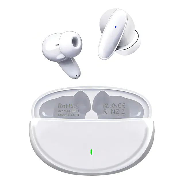 Auriculares Inalámbricos Promate Lush Blanco - Bgreat