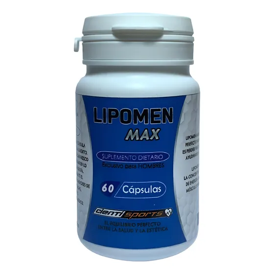 Lipomen Max Potente Quemador De Grasa Unico Para El Hombre