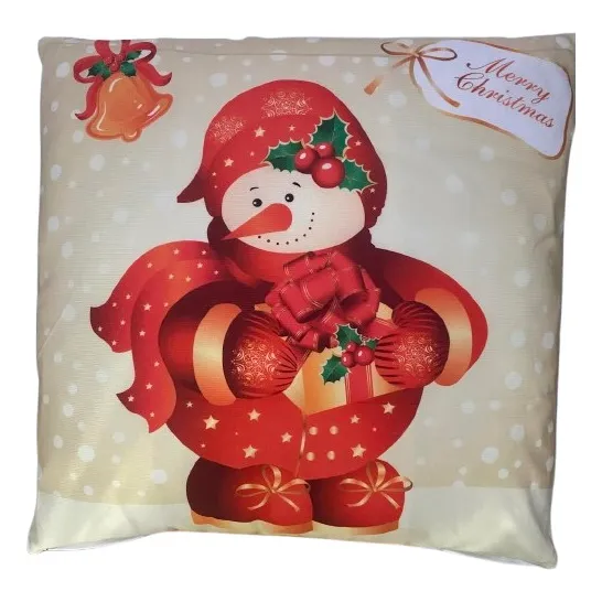 Pack X2 Fundas Para Cojines Diseños Navidad