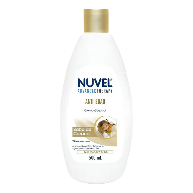 Nuvel Crema Humectante Anti Edad Con Baba De Caracol 500ml Tipo de envase Botella