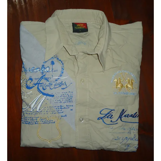 Camisa Manga Larga La Martina Talle L