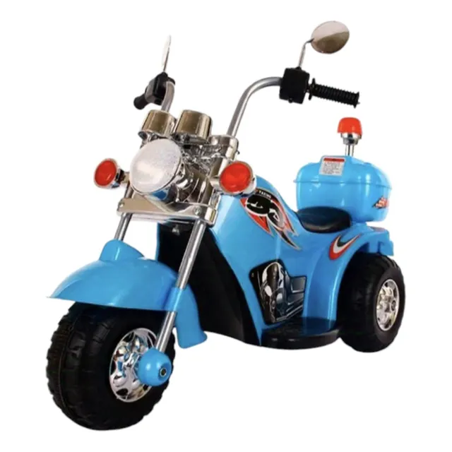 Moto Eléctrica Para Niños Triciclo Trimoto Tipo Harley Chopp