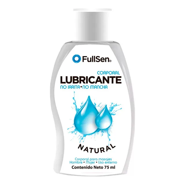 Lubricante Fullsen Natural 75ml Sabor Sin sabor
