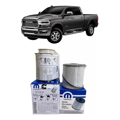 Kit Filtros De Combustível Dodge Ram 6.7l 2019-2023 Original
