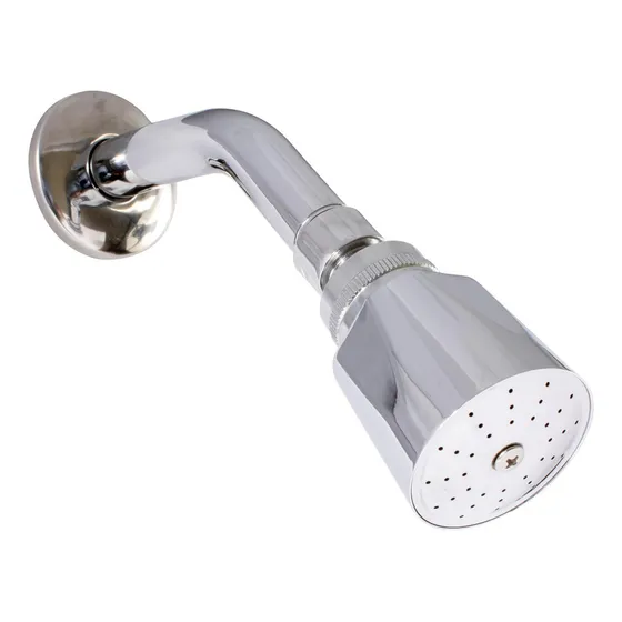 Regadera Redonda Y Chapetón Metálicos, 3.8 L/min. Modelo 303