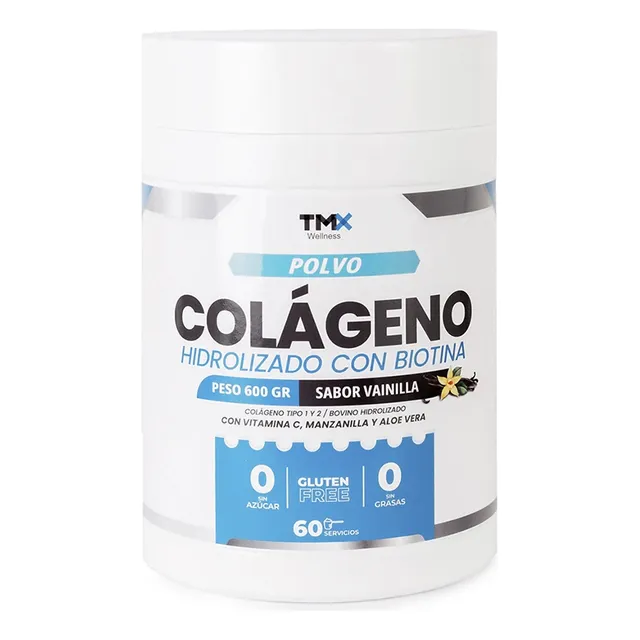 Colágeno Hidrolizado Con Biotina 600 G