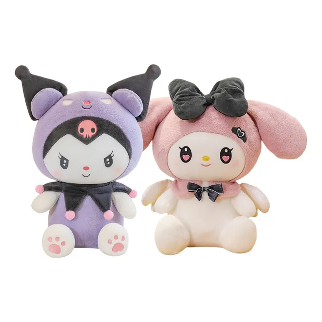 Muñeco De Peluche De Kuromi Y Meledy 2pcs Set