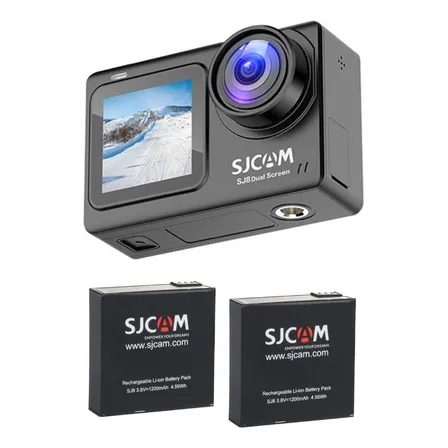 Cámara Deportiva Dual Sjcam Sj8  Wifi 4k 30fps Y 2 Baterías
