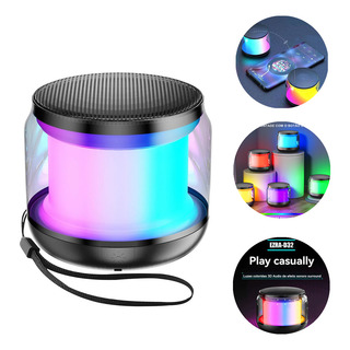 Caixas De Som Portateis Bluetooth Luzes Coloridas Mini Caixas De Som Portateis Bluetooth Luzes Coloridas Mini