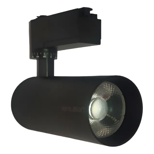 Luminaria Led Para Riel Track Light Cañon Tubular 30w 6500k