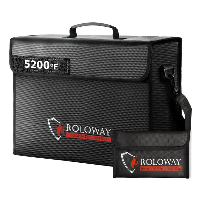 Bolsa Ignífuga Grande Roloway Con Aislamiento Térmico