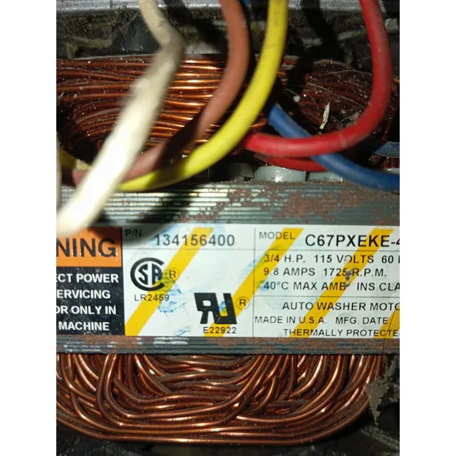Motor Para Lavadora Frigidaire Morocha,3/4.