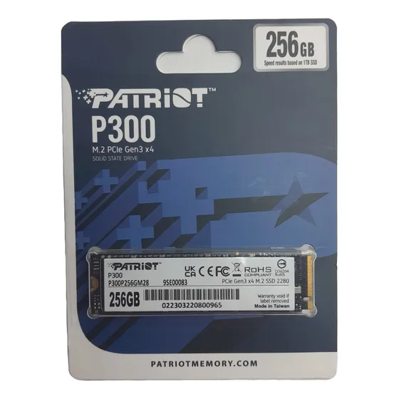 P300 256gb M.2 2280 Pcie Gen 3 X4 Ssd