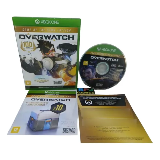Overwatch - Fisico - Midia Original Xbox One -loja Fisica Rj