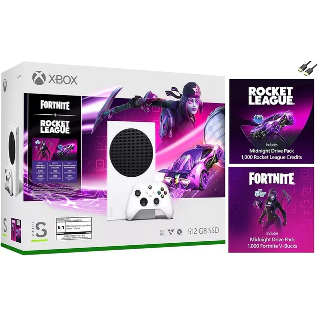 New Xbox Series S: Fortnite And Rocket League Bundle