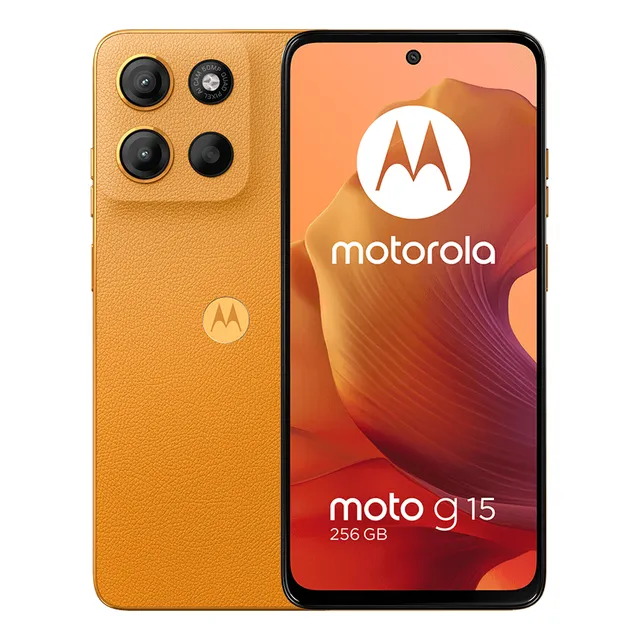 Motorola G15 4+128 Naranja Dual Sim Con Sim Bait Mx