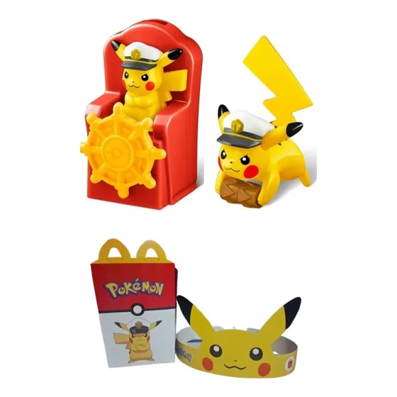 2 Pokemons Mcdonalds Pikachu